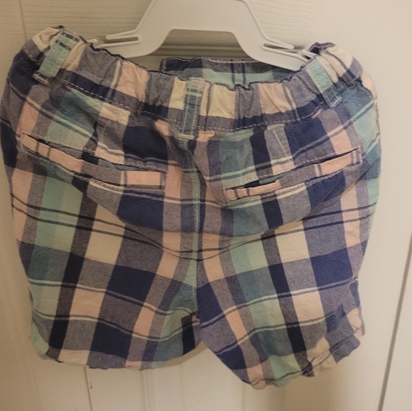 Blue Plaid Toddler Boys Shorts (2 Pair) Size 3T by The Children's Place - Picture 3 of 12
